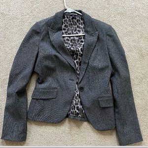 Express gray blazer
